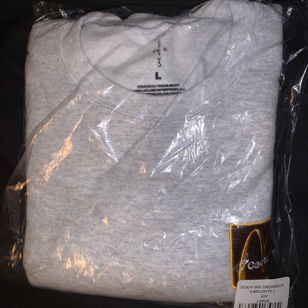 TRAVIS SCOTT X MCDONALDS COLLAB CREWNECK